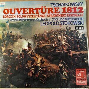 Leopold Stokowski - Overture 1812 33rpm VG+ AJ2